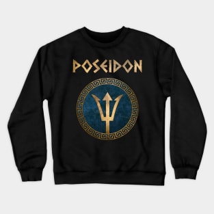 Poseidon Ancient Greek God Crewneck Sweatshirt